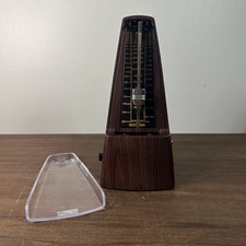 Neewer Plastic Wood Grain Mechanical Metronome Tempo Music Timer Classical