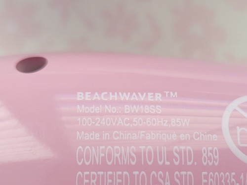 Beachwaver B1.5 Rotational Curling Iron ( 1.5" Curling Iron) Never Used Pink - Picture 5 of 11