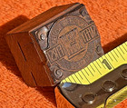 Norfolk & Western Railway SAFETY FIRST N&W Railroad Stamp Wooden Block Ink Press — photo 2
