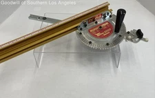 Incra Gold Wood Miter 1000. A precision woodworking tool.