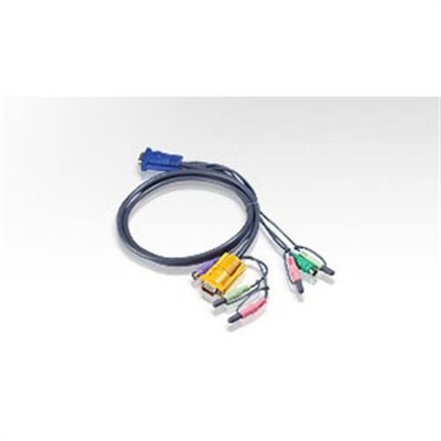 ATEN KVM Kabel 2L-5305P - Tastatur- / Video- / Maus- (K