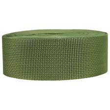 Strapworks 2" Lightweight Polypropylene Webbing - Olive Drab, 25 Yards DIY
