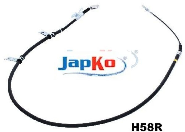 Japko 131H58R Seilzug FüR Feststellbremse Handbremsseil Bremsseil FüR Hyundai-image