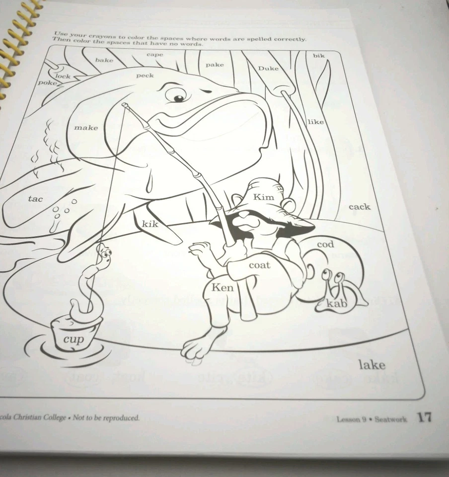 Abeka Phonics and Language 2 Teacher Key Spiral Bound - Image 4 of 4