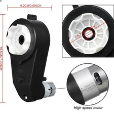 12V Ride On Upgrade Motor Gearbox 2Pcs12V RS550 40000RPM Powered Wheels Elect...
