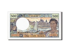 Geldschein, French Pacific Territories, 500 Francs, Undated (1992), KM:1a, UNZ