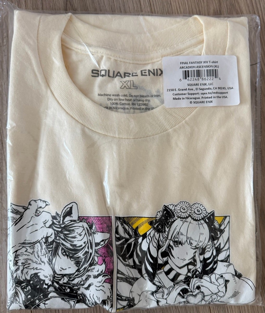 FINAL FANTASY XIV Fanfest 2026 T-SHIRT – ARCADION ASCENSION (XL