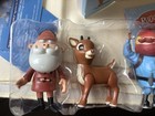 Christmas Rudolph Red Nosed Reindeer 50th Anniversary Figures & Bumble W/ Boxes — photo 6