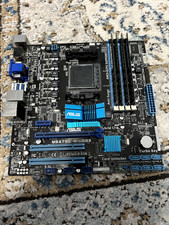 ASUS M5A78L-M PLUS/USB3 AM3, AMD Motherboard -- 8gb 2gb x 4 Ram DDR3
