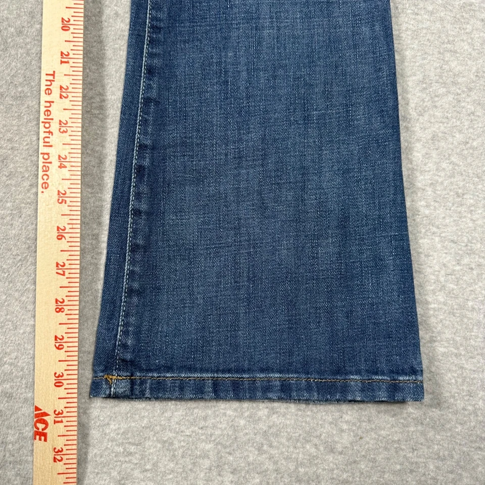 Jeans Joes Provocateur Bootcut tiro bajo lavado oscuro elástico denim para mujer 26 Foto 4 de 4