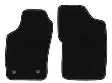 Fußmatten Automatten Vorne Velours Schwarz für Peugeot 306 1993-2001
