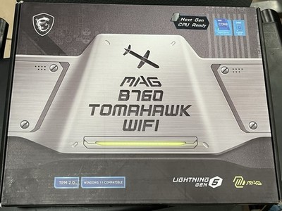 MSI MAG B760 Tomahawk WiFi Gaming Motherboard 12/13/14 Intel Processors LGA1700