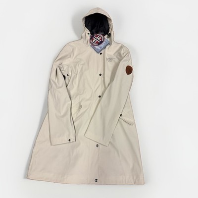 Women's Scandinavian North Explorer Raincoat - White Size XL
