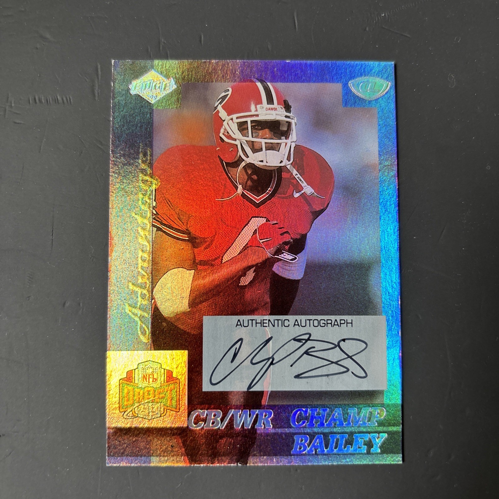 Champ Bailey Collectors Edge Advantage #152 Autograph