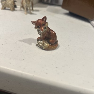 Perfect JAY STRONGWATER Emaille Jeweled FOX Figur