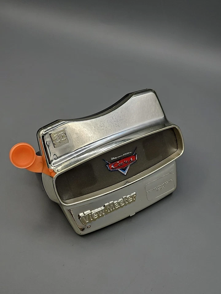 Coches View Master 3D cromados Disney Pixar Fisher-Price 1998 Foto 2 de 4