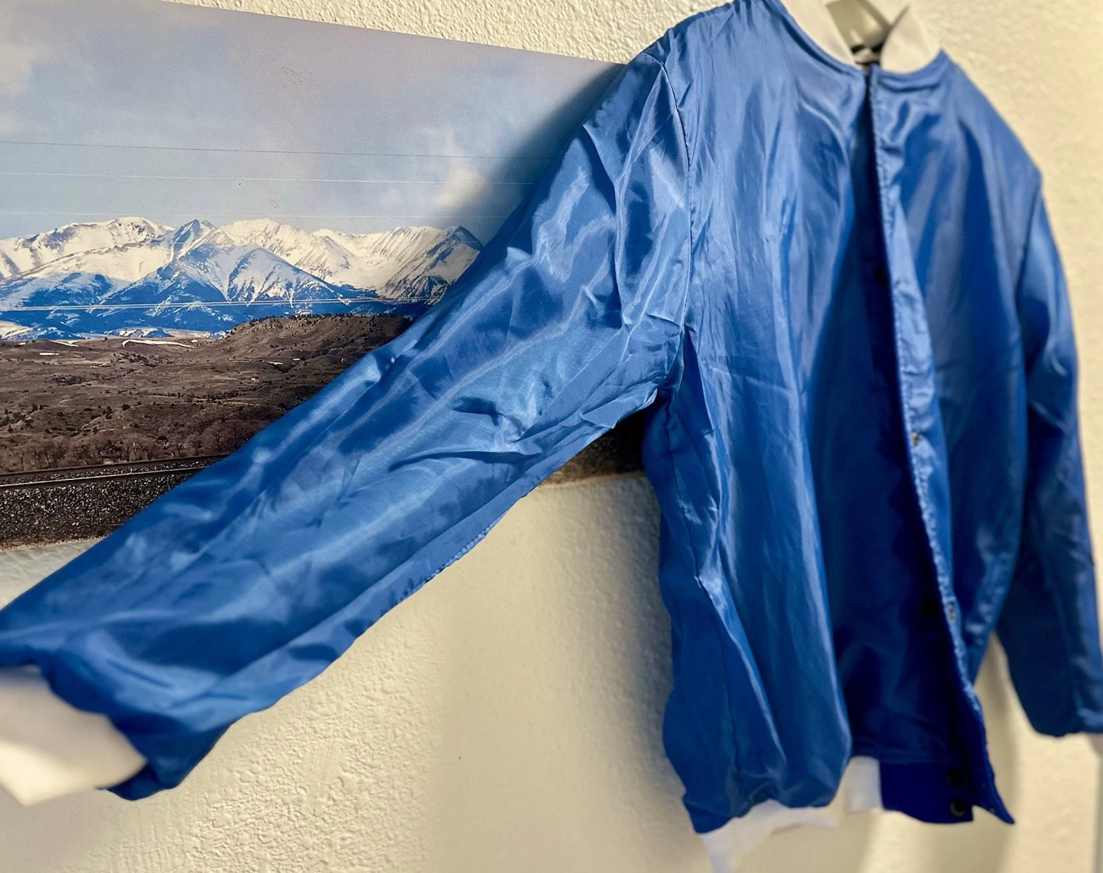 Rêve Grand Rue "Manoir de Rêve" Royal Blue Varsity Jacket Men's M NWT Rare image 5