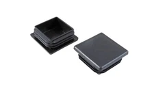 2 Pack 1-3/4" OD Square Tubing Plugs (ID 1.59"-1.68") SQR 1 3/4-14-20