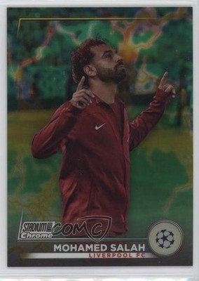 2022 Topps Stadium Club Chrome UEFA Competitions 34/125 Mohamed Salah #11 1a1o