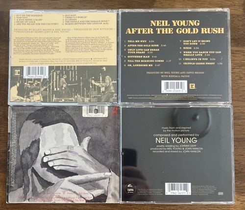 Menge 4 Neil Young CDs Ernte, Dead Man, Broken Arrow, Nach dem Goldrausch - Bild 2 von 2