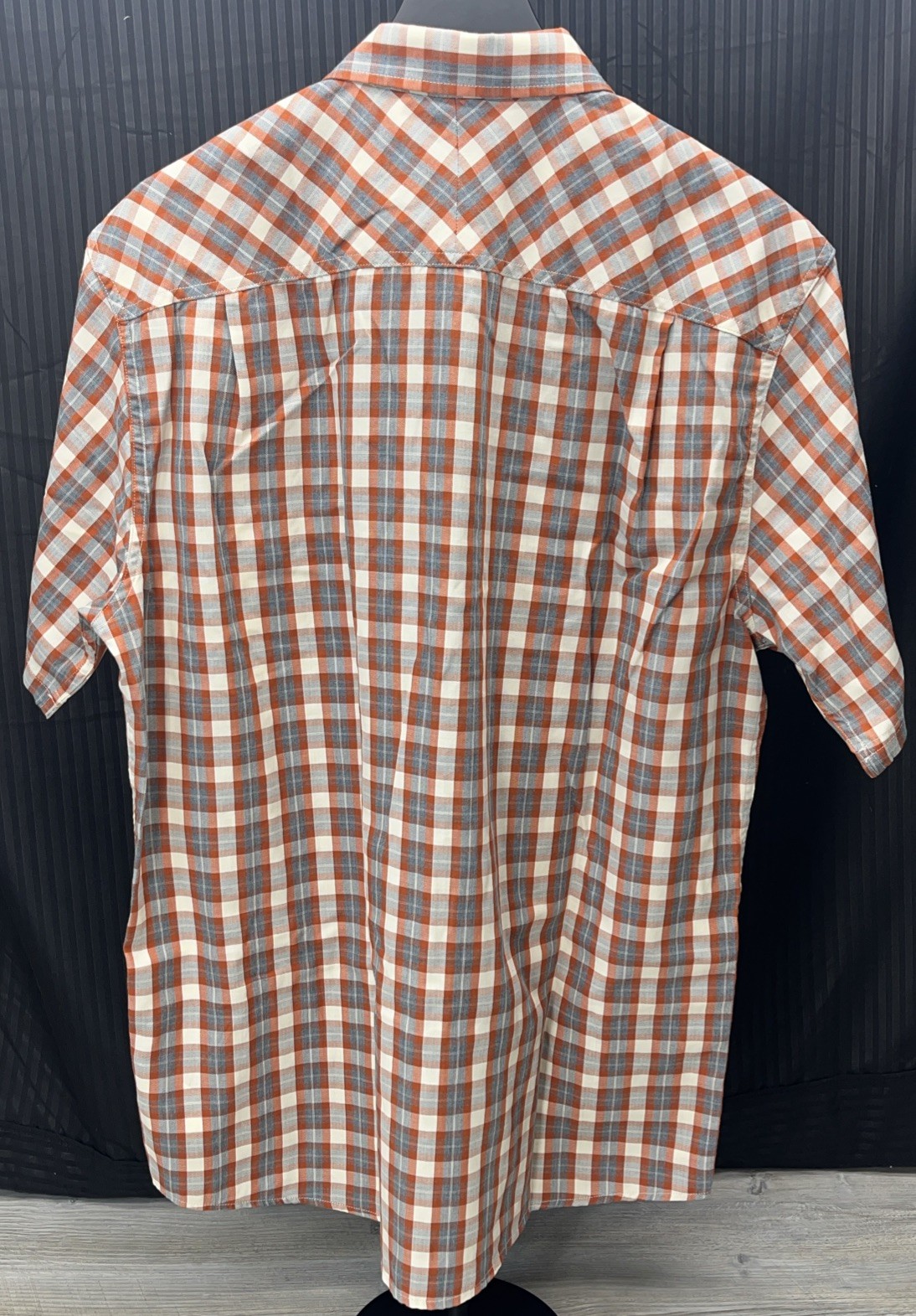 Pendleton Size Large Plaid Button Down Pocket Sho… - image 11