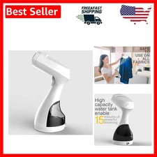 Transform Your Wardrobe: Portable Garment Steamer with 300ml Tank & Fast Heat!