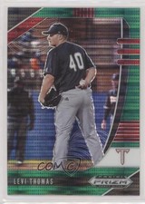 2020 Panini Prizm Draft Picks Green Pulsar Prizm Levi Thomas #PDP109 h6d