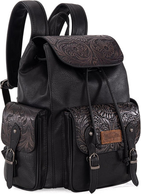 Unisex Western Floral Wrangler Backpack Purse - Perfect for Travel