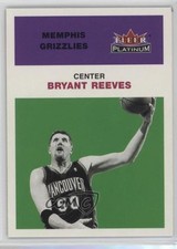 2001-02 Fleer Platinum Bryant Reeves #93 0w8