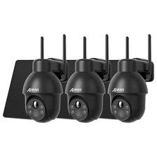 ANRAN 5MP Wireless Security Camera System PTZ Home Outdoor Solar Battery Cameras