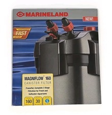 Marineland Magniflow Aquarium Canister Filter 160 GPH 3 Stage Filtration 30 Gal