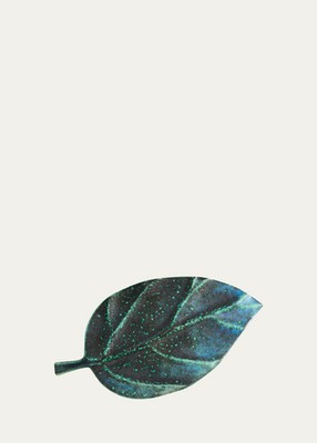 RARE NWT 100% Authentic L'Objet Cenote Medium Leaf Platter Luxury Designer Gift