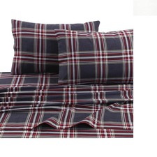 Soft Twin Cotton Flannel Sheets - 3-Piece Luxury Set with Extra Deep Pocket