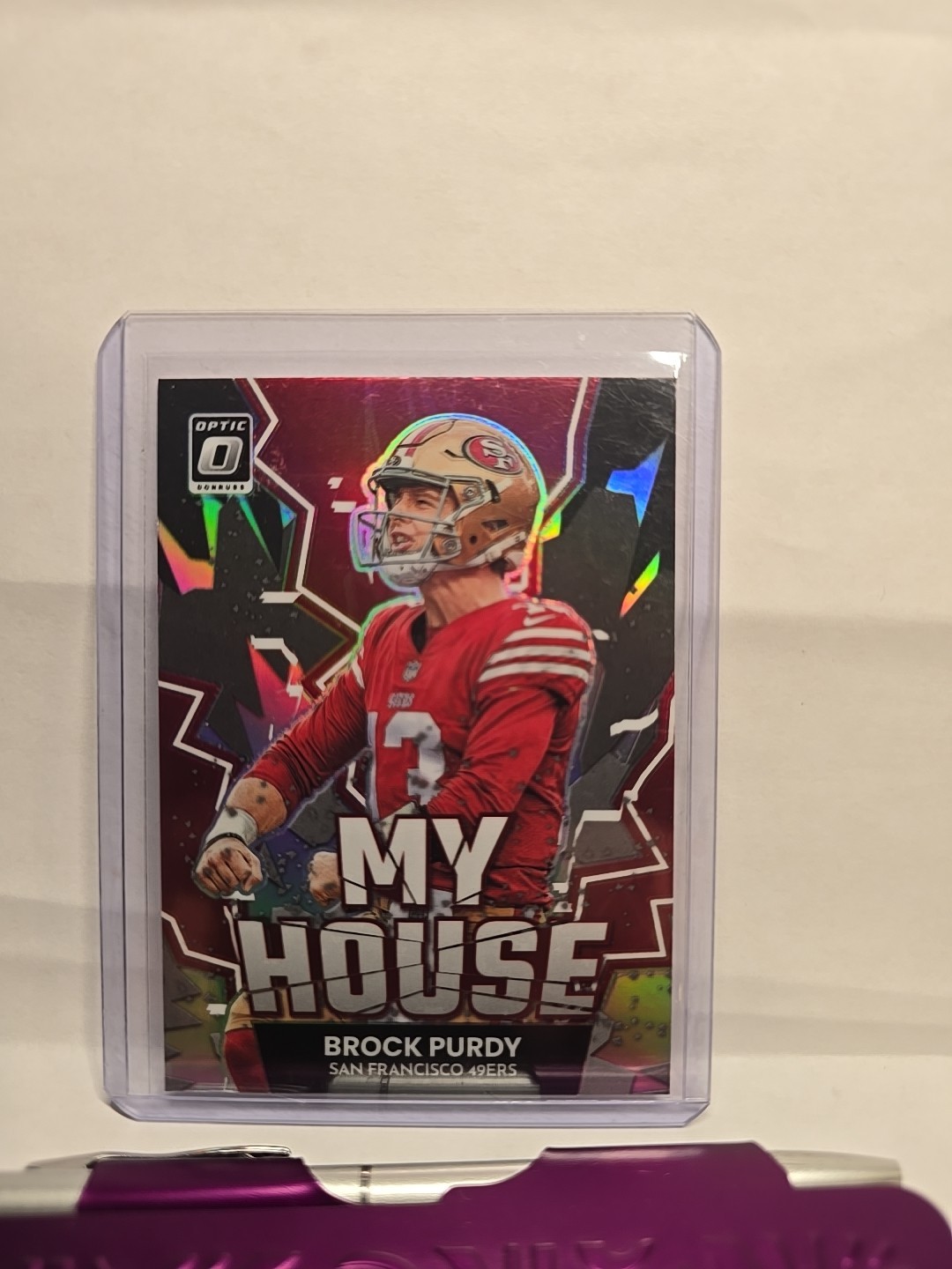 2022 Panini Donruss Optic My House! Brock Purdy