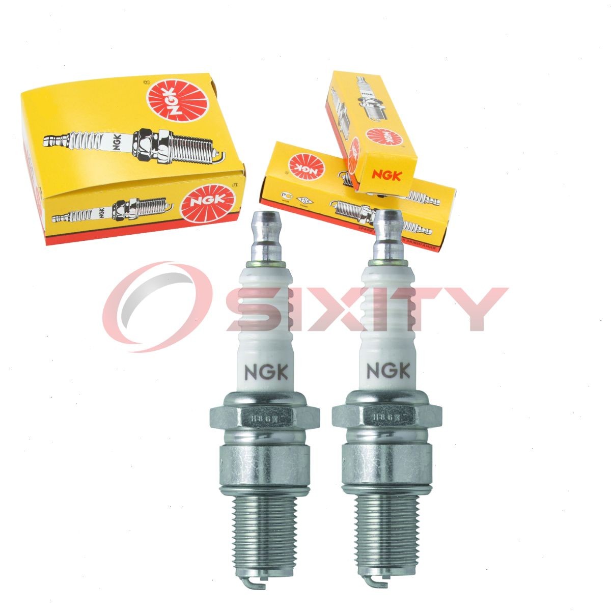 2 pc NGK 3630 B10EG Standard Spark Plugs for W31EN W29ES-V S404XLG N82 N80 yp