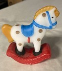 Fenton Hand Painted Rocking Horse Artist C Smith Excellent — photo 2