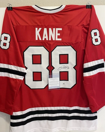 Patrick Kane Signed Chicago Blackhawks Hockey Custom Jersey With ACA COA