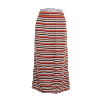 Zara Knit, Rock, Größe: S, Mehrfarbig, Chevron, Feinstrick, Damen #2Md