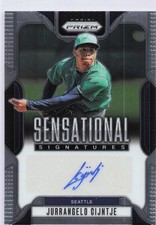 Jurrangelo Cijntje 2025 Panini Prizm #SS-JC Sensational Signatures Auto