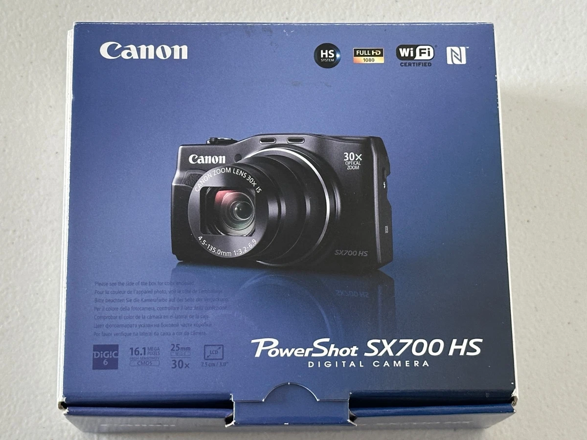 Preços baixos em Canon PowerShot SX700 HS Câmeras Digitais | eBay