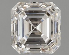 Asscher Cut 1.50 Carat Cert. GIA Natural Mined Diamond Loose J color SI1 clarity 3146.67 per carat