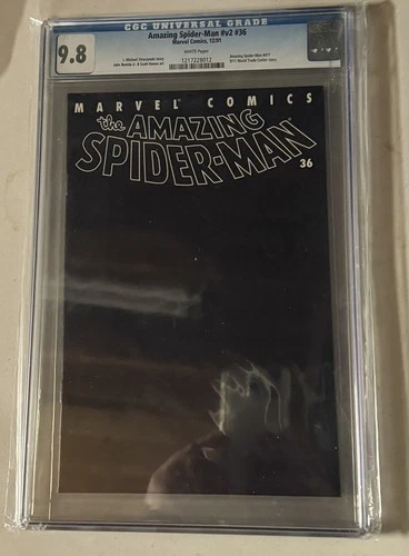 Amazing Spider-Man Vol.2 #36 (2001) CGC 9.8 9/11 World Trade Center Story