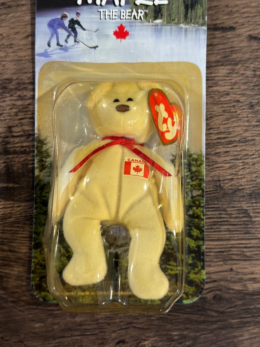 Maple The Bear McDonalds Ty Beanie Baby In Original Box RARE | eBay
