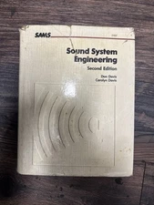 Sound System Engineering, 2nd Ed, 1987, by Don Davis and Carolyn Davis 
