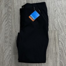 Columbia Back Beauty High Rise Pants Women  s Size 16 Hiking Warm NWT Black