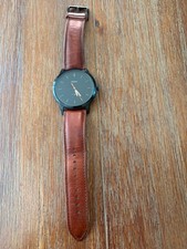Fossil Minimalist Black Dial Watch