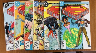 Man of Steel #1 - 6 (1986 DC Comics) Superman  John Byrne