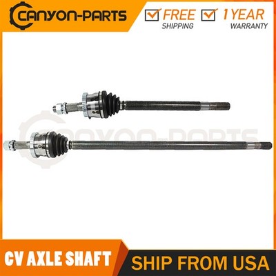 2x Front Side CV Axle Shaft for 1999-2004 Jeep Grand Cherokee w/ Selec-Trac AWD