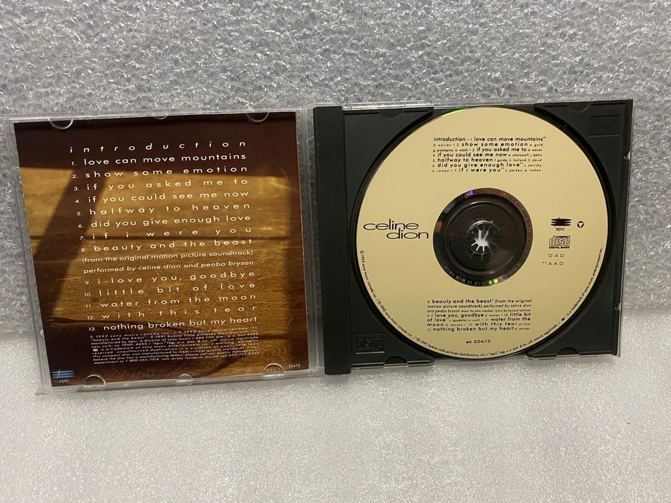 Celine Dion CDs - Lot of 5 - Multiple Titles - VG Condition Foto 3 de 4