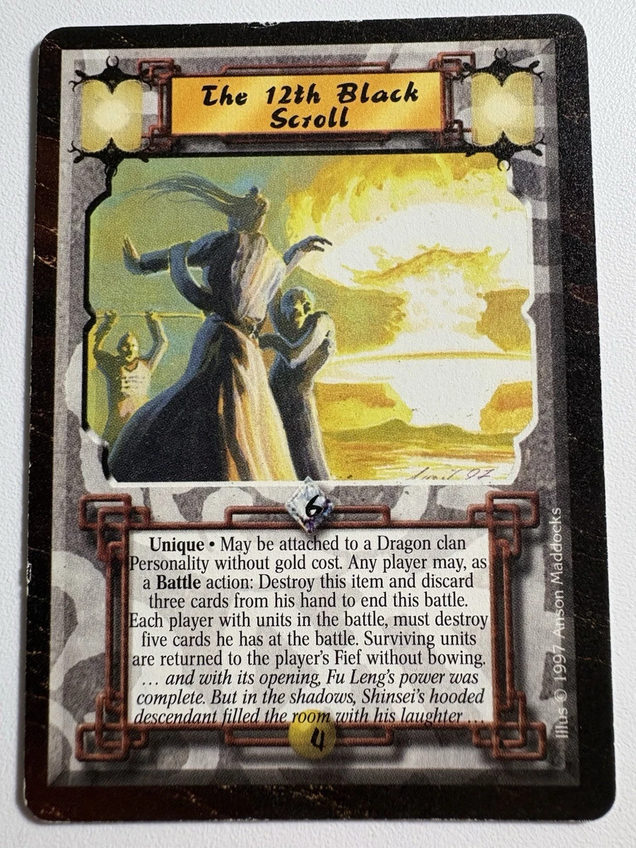 Legend of the Five Rings Collectible Card Games for sale